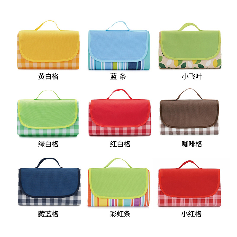 Kechen Thickened Picnic Mat Picnic Blanket Moisture-Proof Waterproof Gasket Outdoor Portable Camping Mat Spring Outing Floor Mat Beach Mat