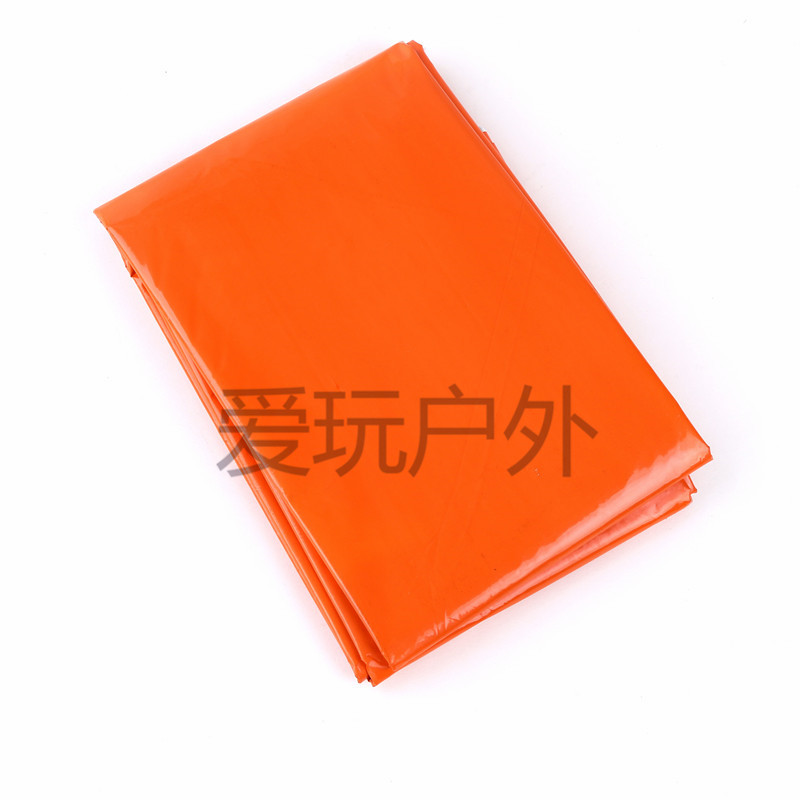 Portable Aluminum Film Tent Portable Outdoor Sun Protection Life Blanket Life Protection Blanket First Aid Thermal Insulation Blanket Supplies Thermal Insulation Bag