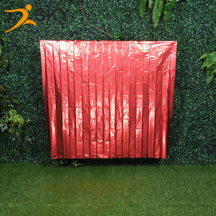 Pet Gold and Silver Color Emergency Blanket Emergency Thermal Blanket Sun Protection Outdoor Survival Camping Life Blanket Factory Wholesale