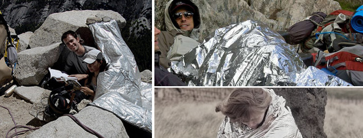 Pet Gold and Silver Color Emergency Blanket Emergency Thermal Blanket Sun Protection Outdoor Survival Camping Life Blanket Factory Wholesale