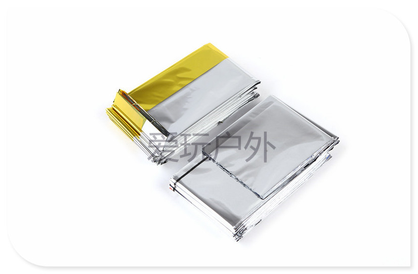 Outdoor Thermal Life Blanket Portable Emergency Blanket Keep Warm Sun Block Space Blanket Life-Saving Tool Picnic Camping Emergency Blanket