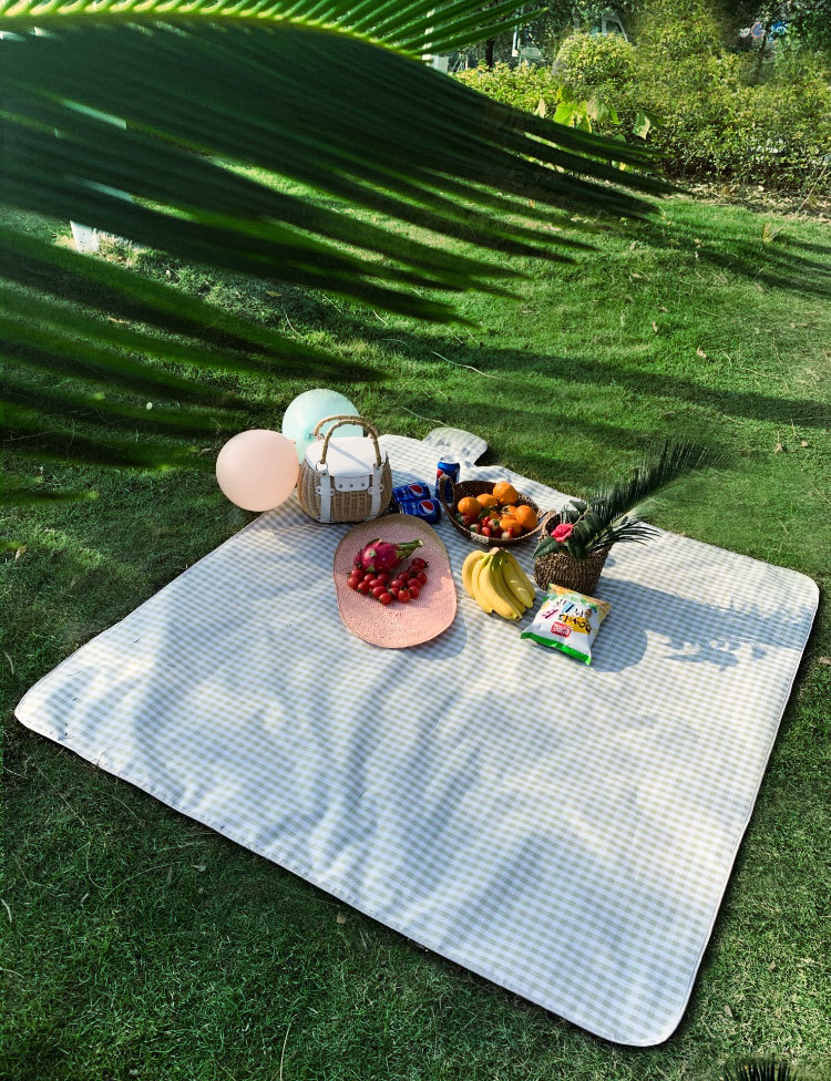 Factory Wholesale 2020 New Plaid Picnic Mat Ins Style Picnic Blanket Beach Mat Outdoor Waterproof and Moisture-Proof Liner Factory Wholesale 2020 New Plaid Picnic Mat Ins Style Picnic Blanket Beach Mat Outdoor Waterproof and Moisture-Proof Liner