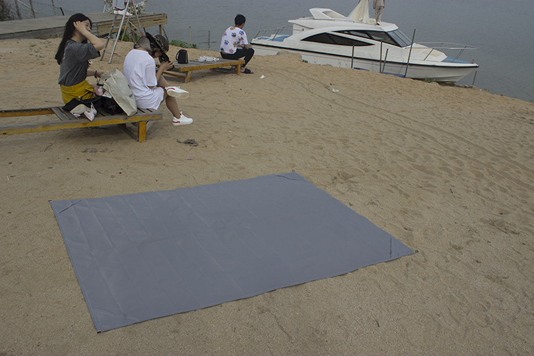 Beach Mat Outdoor Camping Portable Foldable Beach Pocket Beach Blanket Mini Waterproof Beach Mat Factory Direct Sales