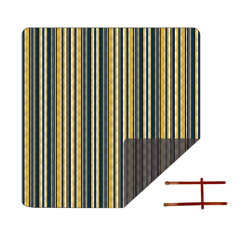 Machine Washable Leather 2*2M Spot Picnic Mat Thickened Outdoor Moisture Proof Pad Picnic Blanket Beach Mat Cross-Border