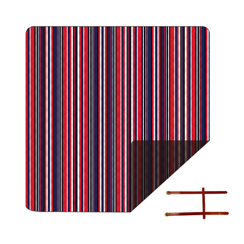 Machine Washable Leather 2*2M Spot Picnic Mat Thickened Outdoor Moisture Proof Pad Picnic Blanket Beach Mat Cross-Border