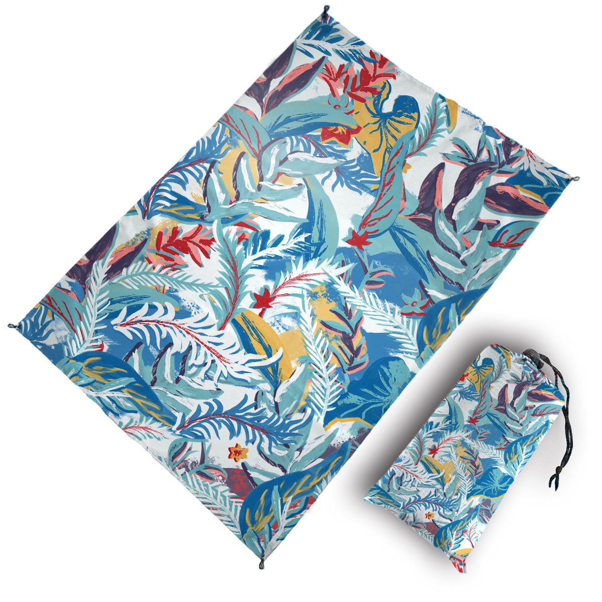 Beach Mat Beach Blanket Outdoor Color Digital Printing Picnic Mat Beach Mat Waterproof Ground Cloth Support Customization