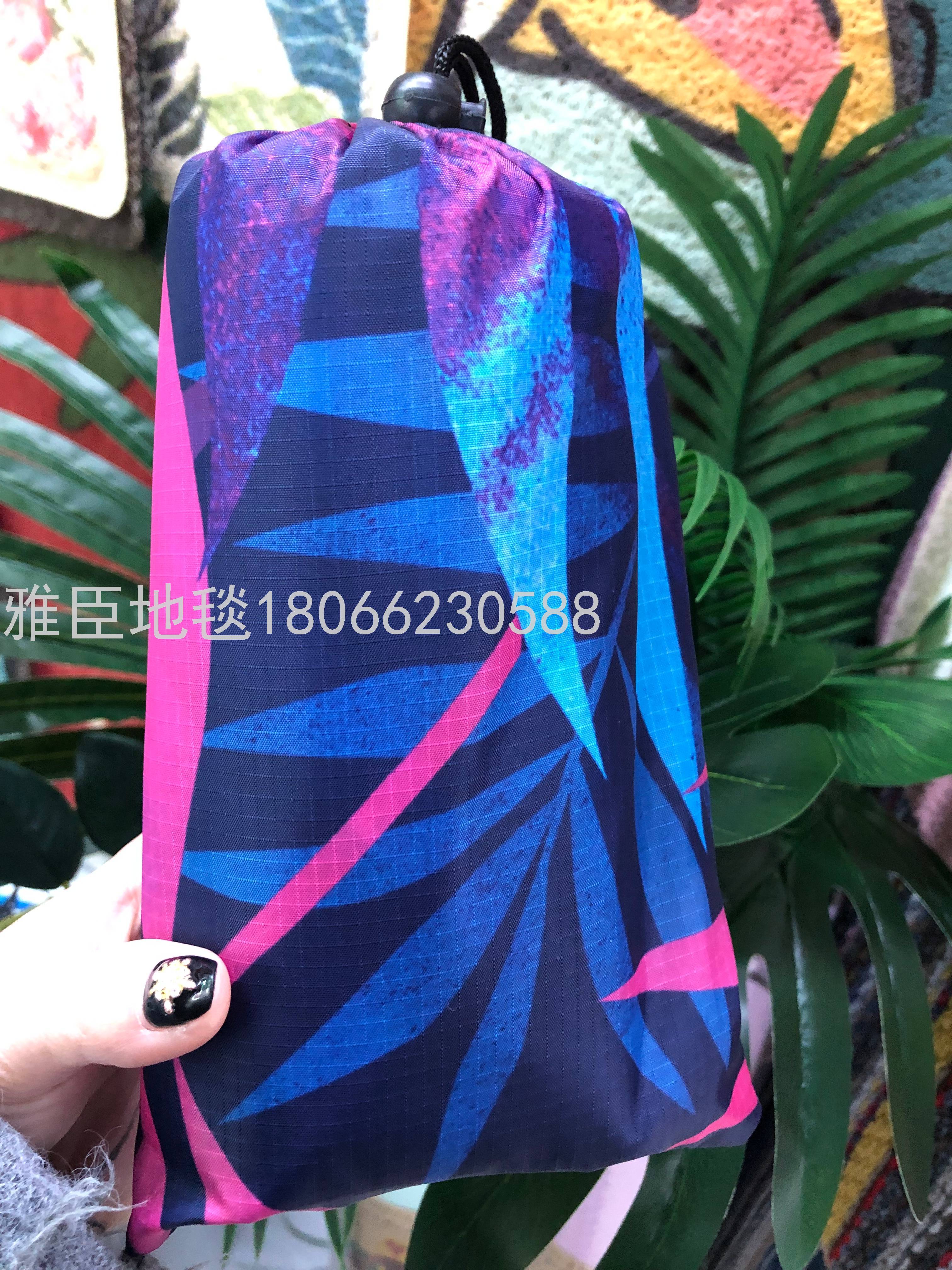 Beach Mat Beach Blanket Outdoor Color Digital Printing Picnic Mat Beach Mat Waterproof Ground Cloth Support Customization