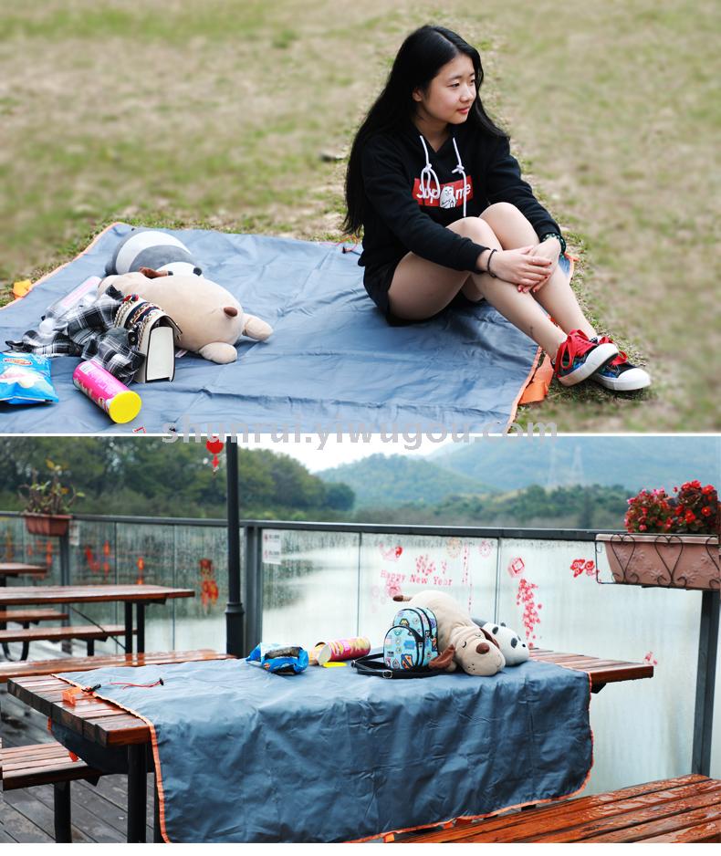 Foreign trade hot style Miscato outdoor multi-purpose waterproof carpet lightweight travel bag beach bag picnic blanket.