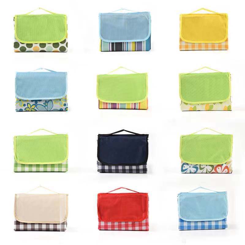 Picnic Mat Spot 600D Oxford Cloth Outdoor Picnic Blanket Waterproof Picnic Blanket Moisture Proof Pad Spring Outing Beach Mat Wholesale
