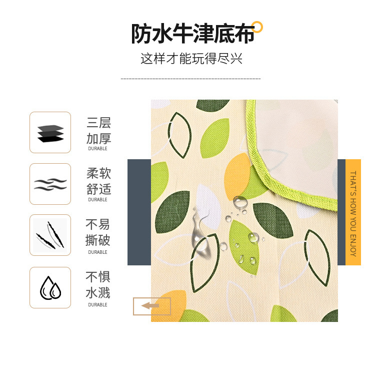Picnic Mat Spot 600D Oxford Cloth Outdoor Picnic Blanket Waterproof Picnic Blanket Moisture Proof Pad Spring Outing Beach Mat Wholesale