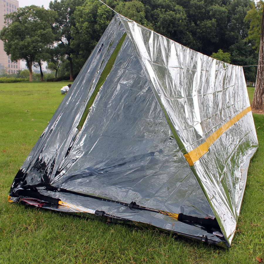 Emergency Tent Outdoor Survival Blanket Survival Blanket Emergency Blanket Insulation Blanket J Simple Tent Sun Protection Heating Blanket