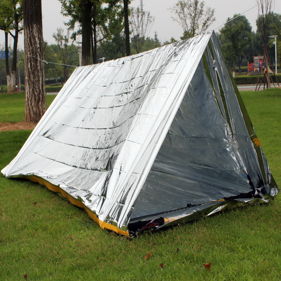 Emergency Tent Outdoor Survival Blanket Survival Blanket Emergency Blanket Insulation Blanket J Simple Tent Sun Protection Heating Blanket