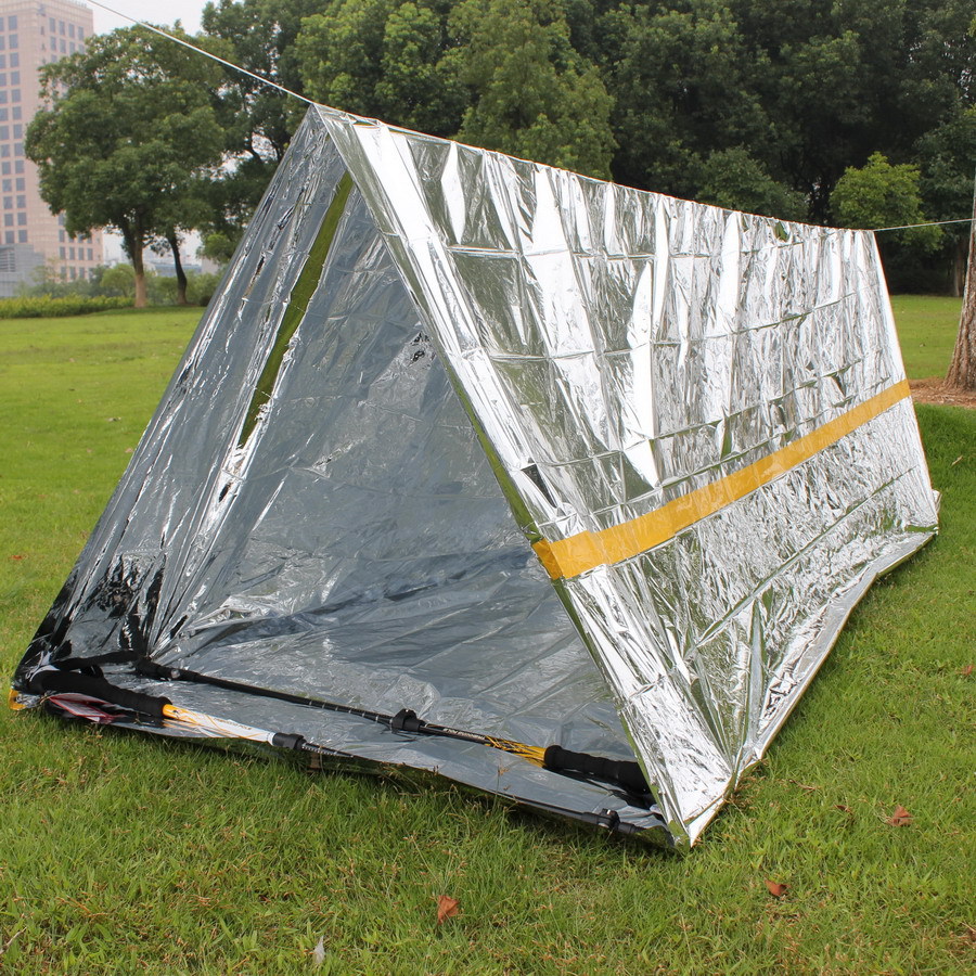 Emergency Tent Outdoor Survival Blanket Survival Blanket Emergency Blanket Insulation Blanket J Simple Tent Sun Protection Heating Blanket