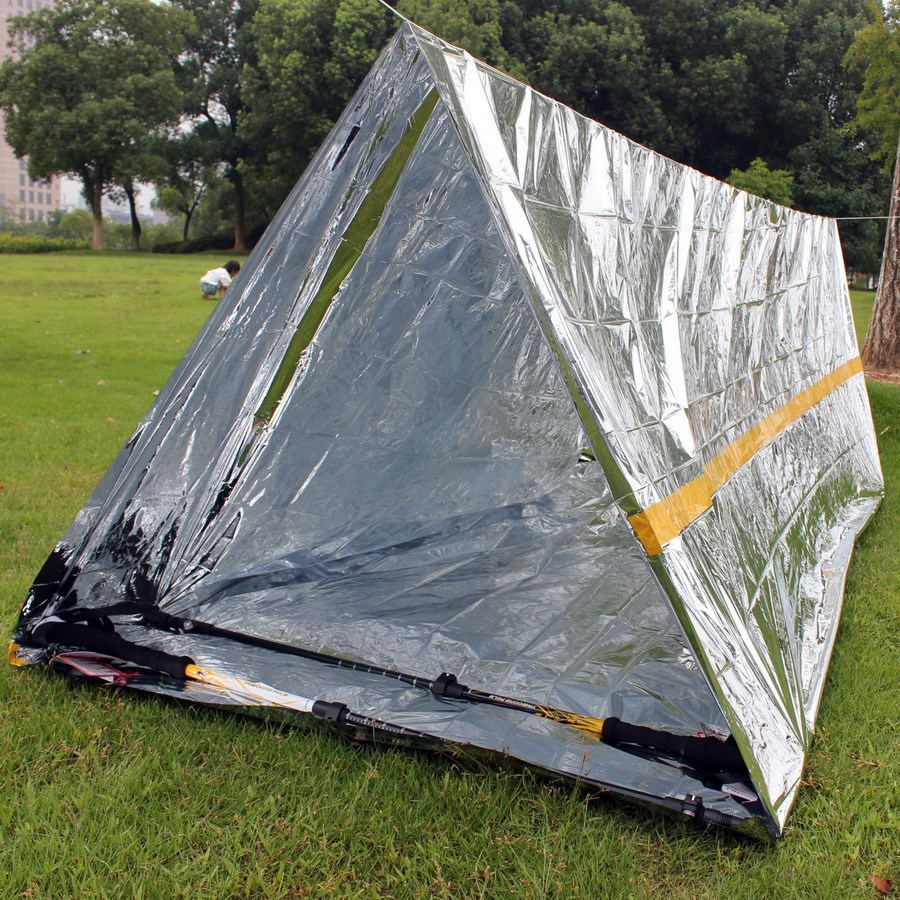 Emergency Tent Outdoor Survival Blanket Survival Blanket Emergency Blanket Insulation Blanket J Simple Tent Sun Protection Heating Blanket