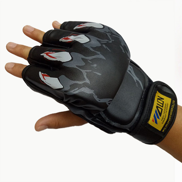 Finger Boxing Glove Whole Sanda Fighting UFC Boxing Gloves Fight Training MMA Boxing Sleeve Punching Bag Boxing Gloves