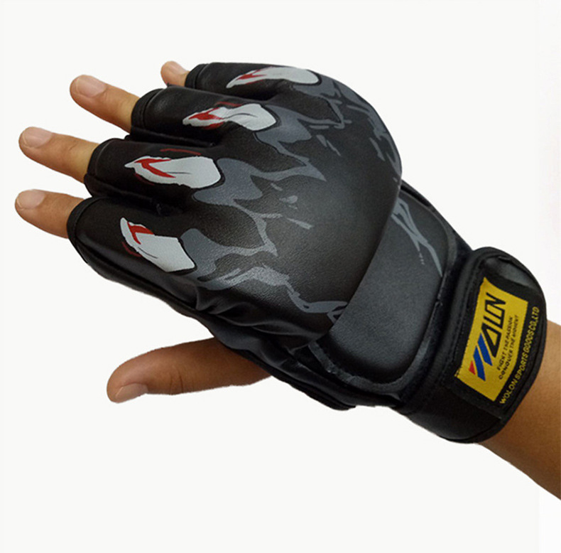 Finger Boxing Glove Whole Sanda Fighting UFC Boxing Gloves Fight Training MMA Boxing Sleeve Punching Bag Boxing Gloves