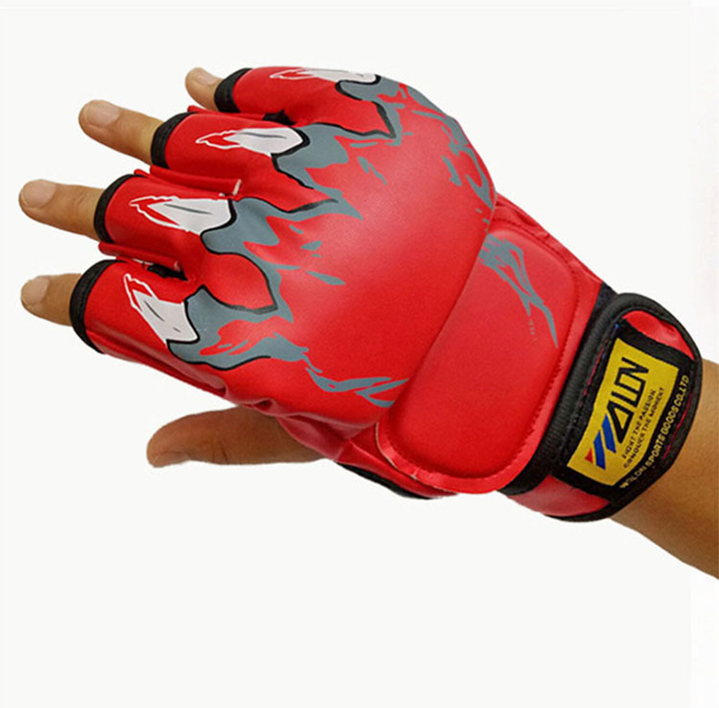 Finger Boxing Glove Whole Sanda Fighting UFC Boxing Gloves Fight Training MMA Boxing Sleeve Punching Bag Boxing Gloves