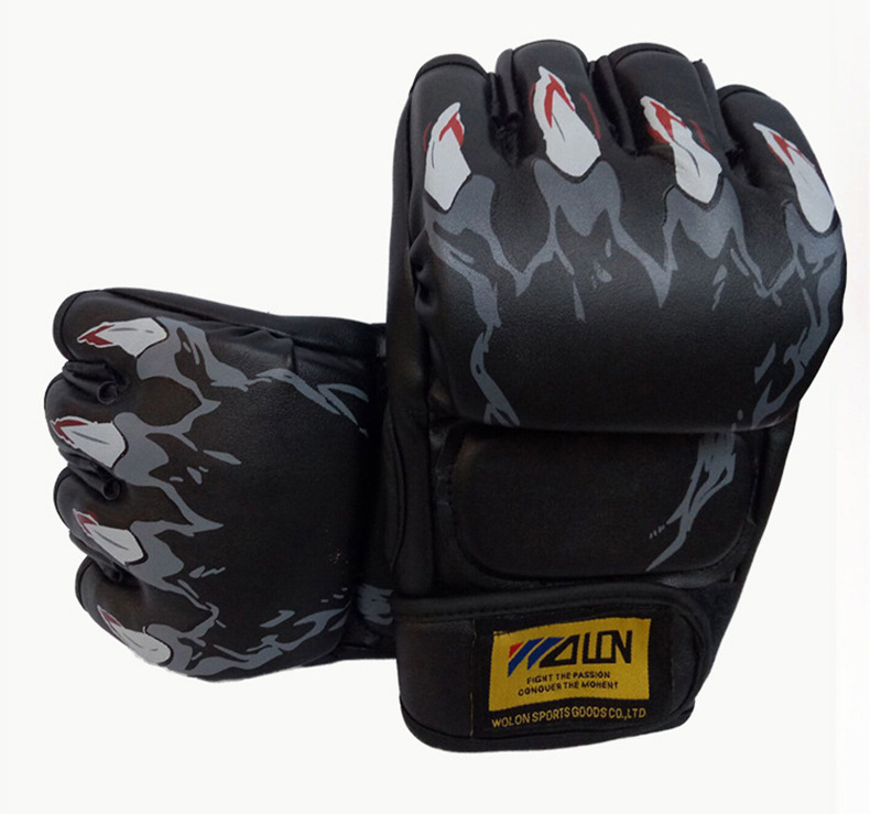 Finger Boxing Glove Whole Sanda Fighting UFC Boxing Gloves Fight Training MMA Boxing Sleeve Punching Bag Boxing Gloves