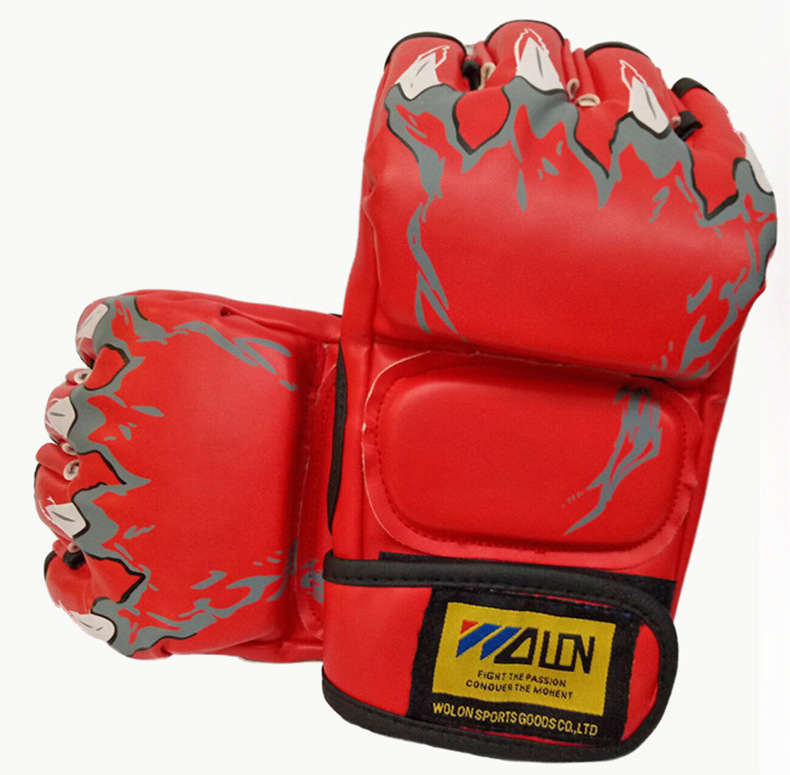 Finger Boxing Glove Whole Sanda Fighting UFC Boxing Gloves Fight Training MMA Boxing Sleeve Punching Bag Boxing Gloves