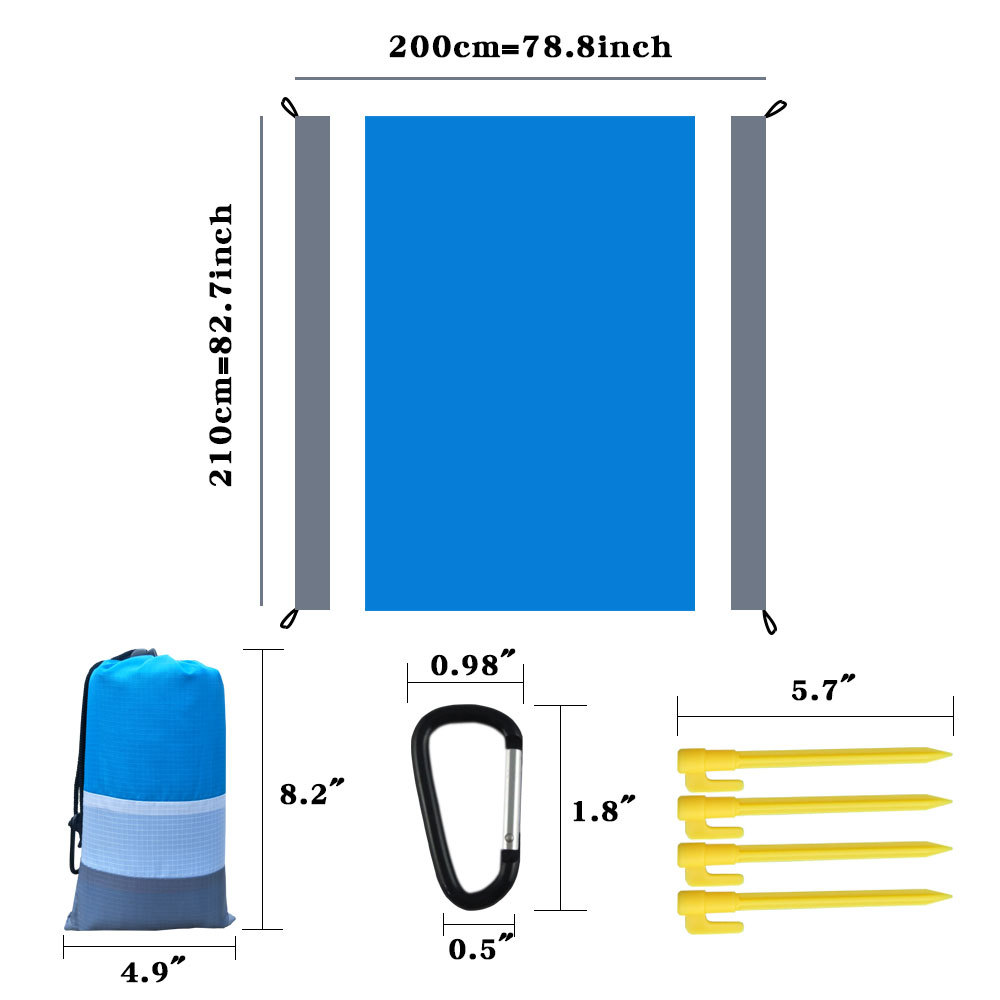 New Camping Outdoor Picnic Mat Waterproof and Foldable Pocket Beach Mat Beach Camping Picnic Blanket Factory Wholesale New Camping Outdoor Picnic Mat Waterproof and Foldable Pocket Beach Mat Beach Camping Picnic Blanket Factory Wholesale