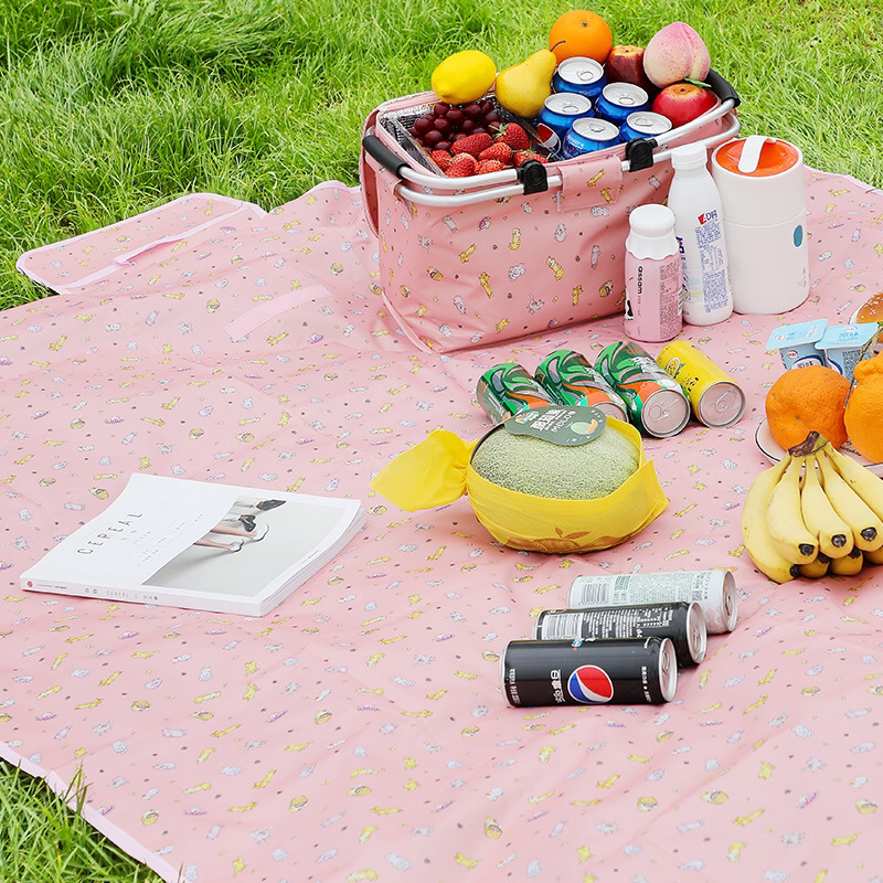 Picnic Mat Picnic Blanket Outdoor Factory Customized Wholesale Folding Beach Mat Waterproof Camping Moisture Proof Pad