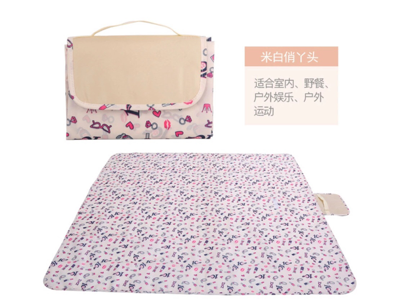 Picnic Mat Picnic Blanket Outdoor Factory Customized Wholesale Folding Beach Mat Waterproof Camping Moisture Proof Pad