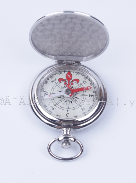 High-grade metal type compass compass compass outdoor Gold Pocket Watch