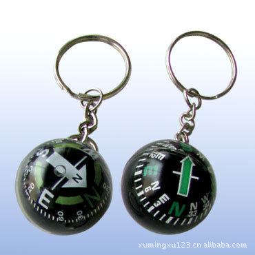 Js-5925 without oil compass spherical gift compass key ring compass