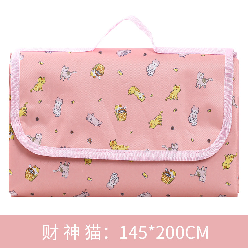 Jinmiao Moisture Proof Pad Picnic Mat Outdoor Supplies Grassland Mat Tent Mat Widened Outing Waterproof Mat Picnic Blanket