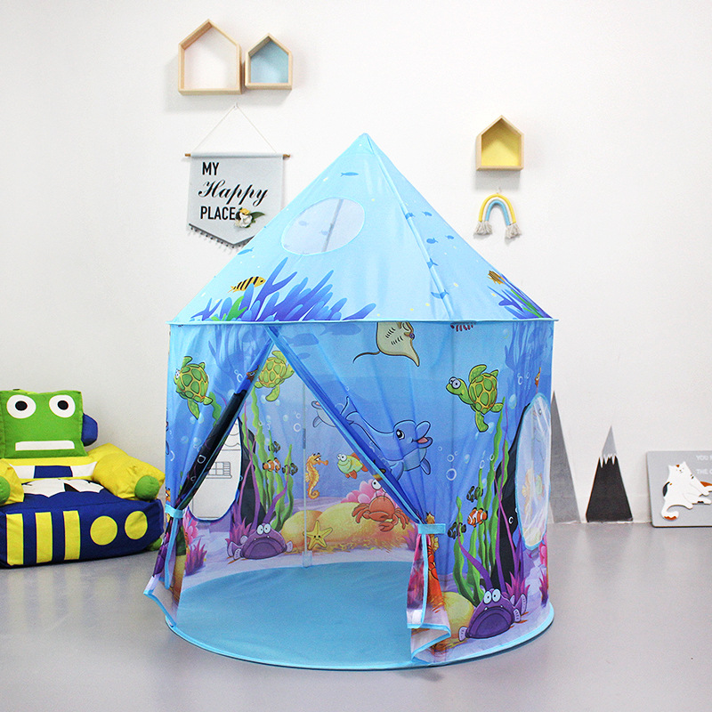 Ocean Baby Game House Indoor Princess Toy House Castle Yurt Gift Children&#039;s Toy Tent Cross-Border New