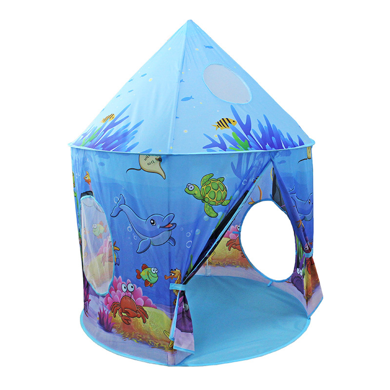 Ocean Baby Game House Indoor Princess Toy House Castle Yurt Gift Children&#039;s Toy Tent Cross-Border New