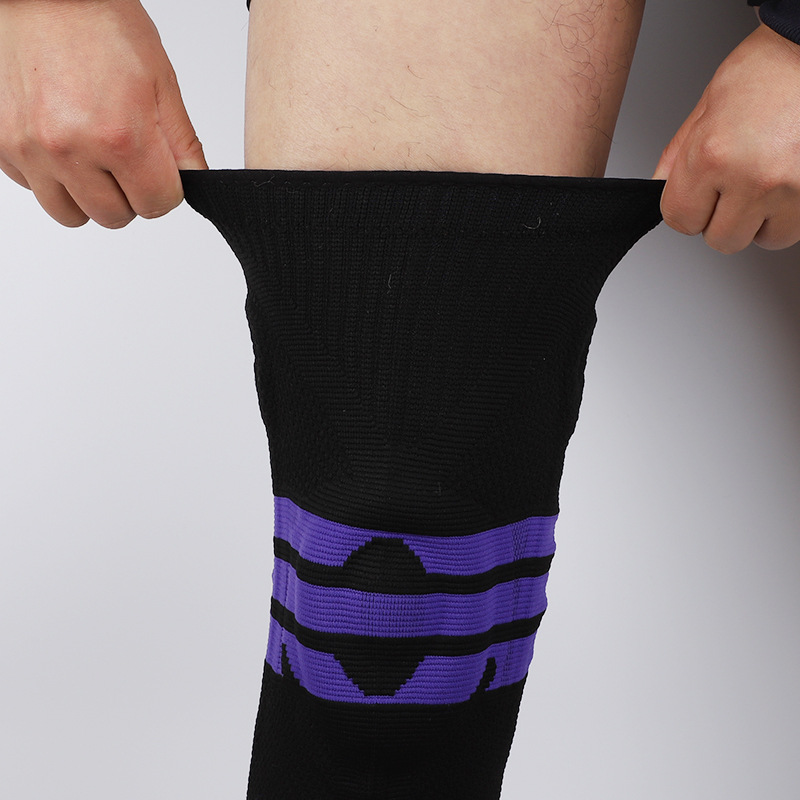 Basketball Sports Kneecaps Mountaineering Kneecap Outdoor Riding Pressure Sports Protective Gear Long Silicone Nylon Kneecap