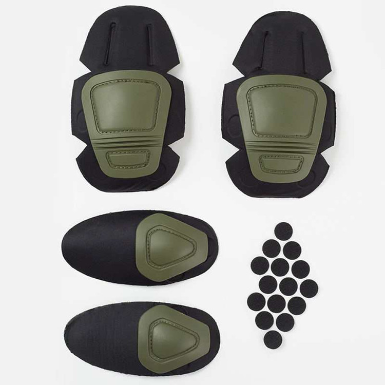 Four-Color Frog Clothing Kneecap Real CS Field All-Matching Frog Clothing Detachable Four-Piece Protective Gear