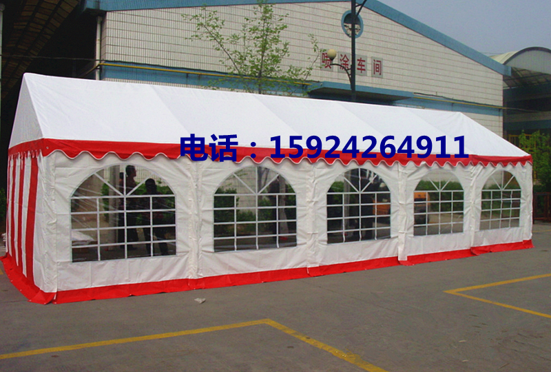 Iron tube wedding tent conference tent disaster relief tent factory direct sales can be customized