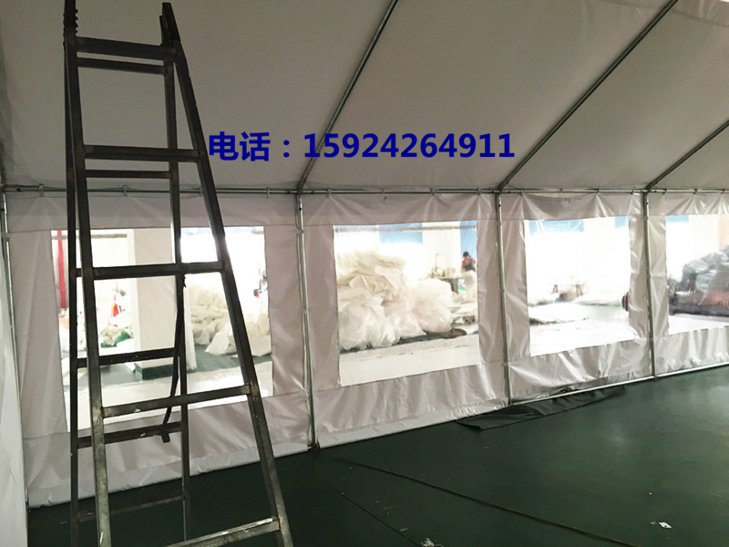 Iron tube wedding tent conference tent disaster relief tent factory direct sales can be customized
