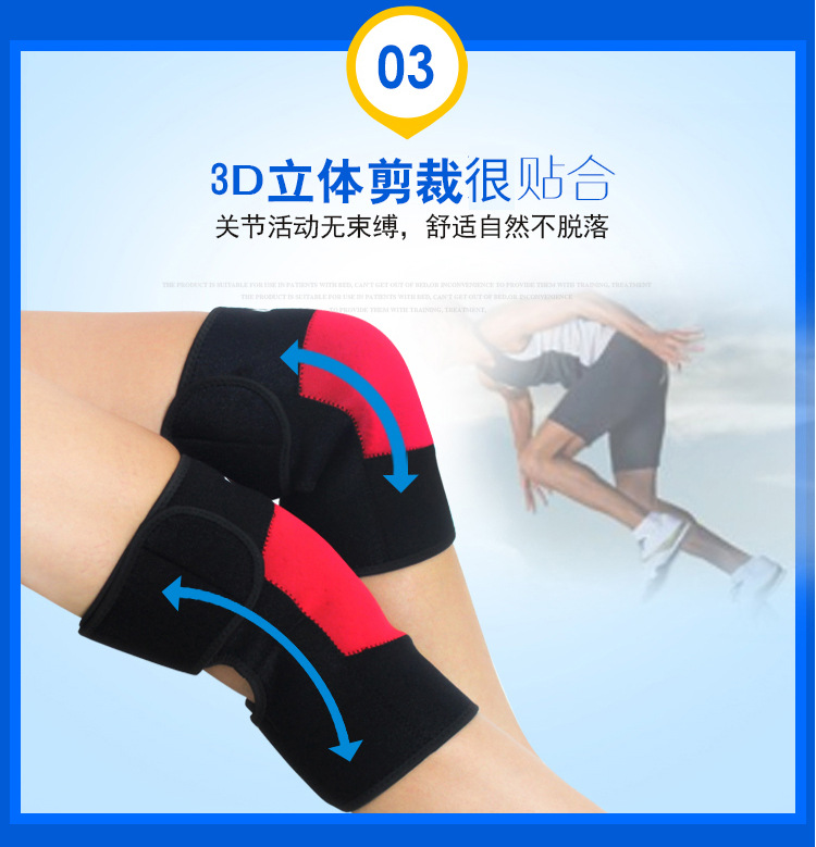 Warm Kneecap Cold Protection in Winter Kneecap Fleece-Lined Self-Heating Kneecap Tomalin Cycling Running Sports Kneecaps