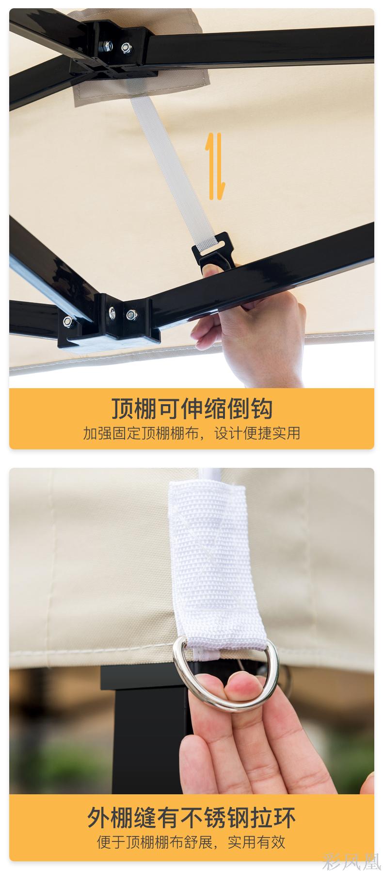Outdoor Awning Advertising Tent Collapsible Big Umbrella Night Stall Awning Four-Leg Sunshade Bike Shed Shop Awning Outdoor Awning Advertising Tent Collapsible Big Umbrella Night Stall Awning Four-Leg Sunshade Bike Shed Shop Awning
