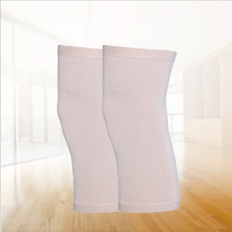 Four Seasons Pure Colored Cotton Sports Knitted Old Cold Leg Warm Kneecap Leggings for the Elderly Cold-Proof Warm Kneecap Factory Wholesale