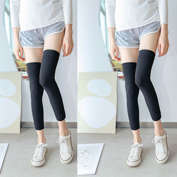 Four Seasons Pure Colored Cotton Sports Knitted Old Cold Leg Warm Kneecap Leggings for the Elderly Cold-Proof Warm Kneecap Factory Wholesale Four Seasons Pure Colored Cotton Sports Knitted Old Cold Leg Warm Kneecap Leggings for the Elderly Cold-Proof Warm Kneecap Factory Wholesale