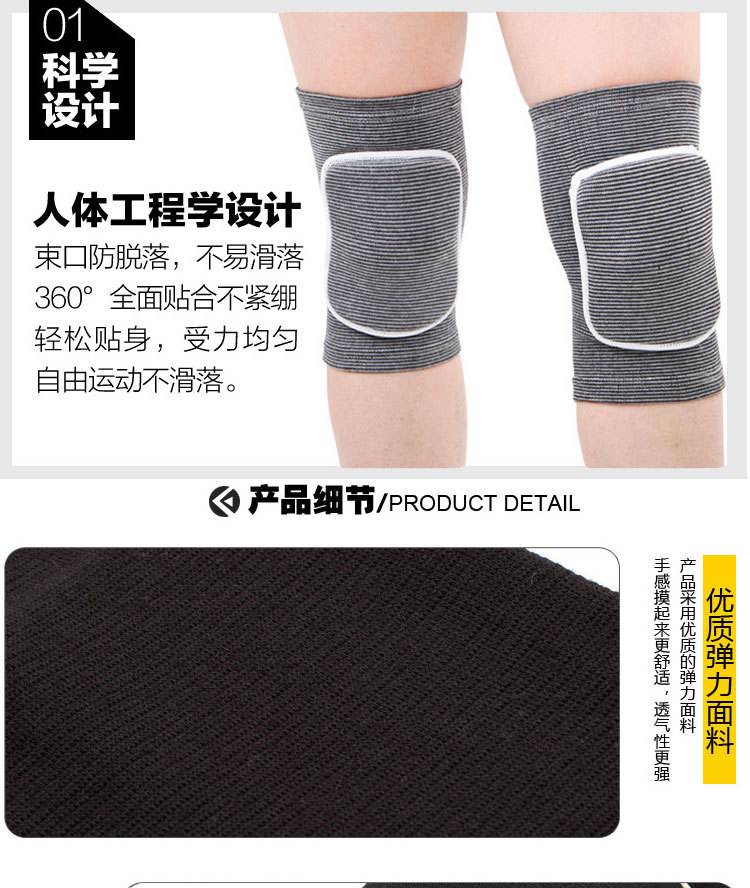 Sports Kneecaps Volleyball and Football Dance Kneeling Thickened Sponge Kneecap Children's Roller Skating Dance Protective Gear Factory Wholesale