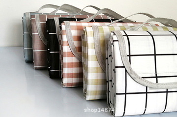 Factory Wholesale New Plaid Picnic Mat Ins Style Picnic Blanket Beach Mat Outdoor Mat Camping Waterproof and Moisture-Proof Liner