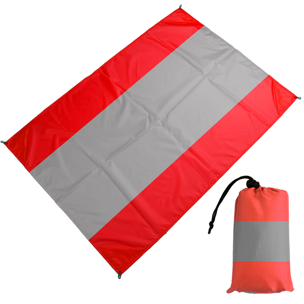 Exclusive for Cross-Border European and American Market Hot Selling Beach Mat Outdoor Waterproof Lightweight Foldable and Portable Pocket Blanket Picnic Mat
