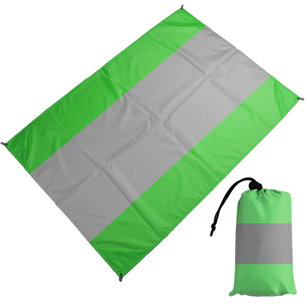 Exclusive for Cross-Border European and American Market Hot Selling Beach Mat Outdoor Waterproof Lightweight Foldable and Portable Pocket Blanket Picnic Mat
