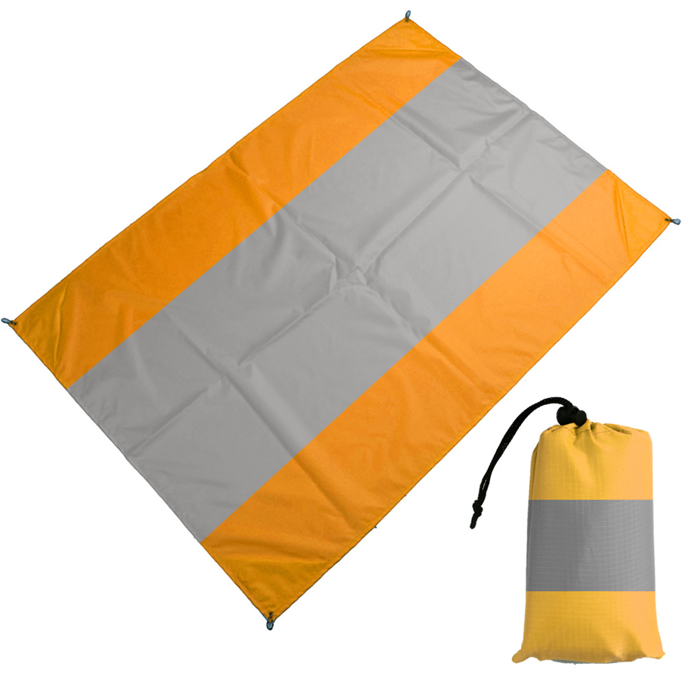 Exclusive for Cross-Border European and American Market Hot Selling Beach Mat Outdoor Waterproof Lightweight Foldable and Portable Pocket Blanket Picnic Mat