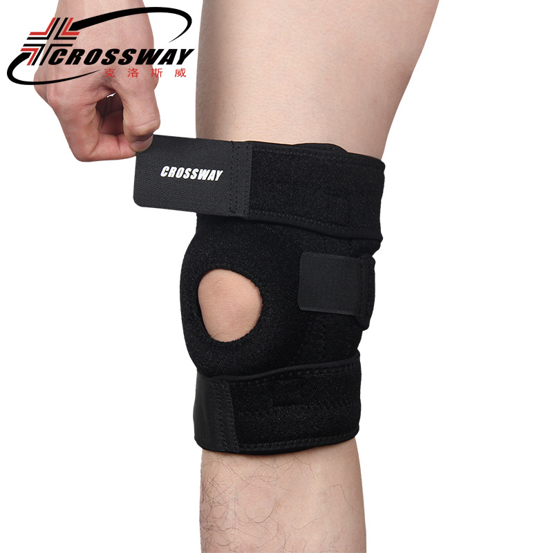 Factory CROSSWAY Kneecap Sports Protective Gear Running Outdoors Mountaineering Basketball Cycling Men and Women Warm Wholesale