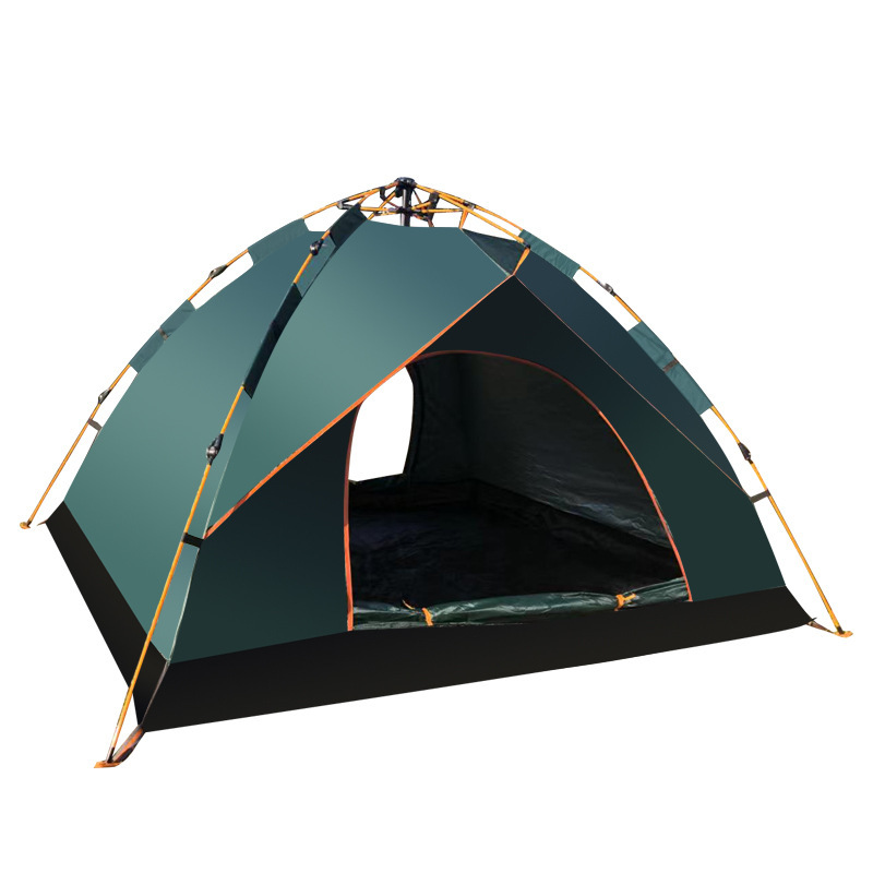 Automatic Outdoor Tent Quickly Open 3-4 Person Double Camping Tent Outdoor Beach Camping Tent Factory Sales