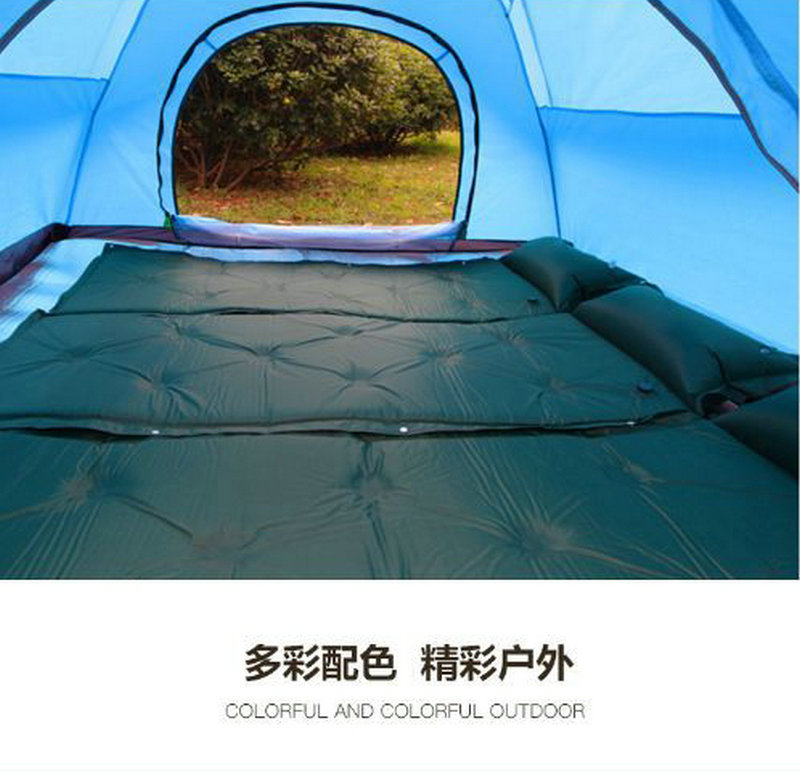 Automatic Outdoor Tent Quickly Open 3-4 Person Double Camping Tent Outdoor Beach Camping Tent Factory Sales