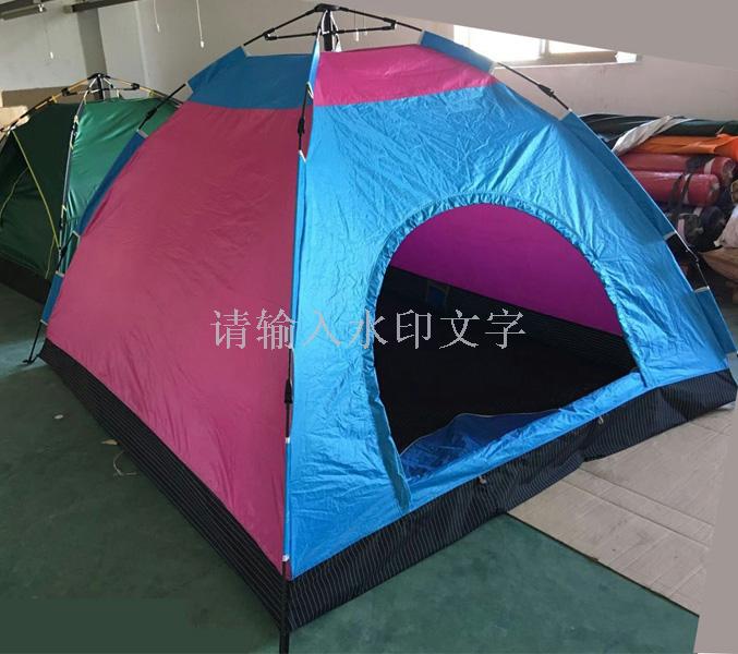 The new 8 people free of building automatic outdoor camping tent tent second open camping tent Yibo