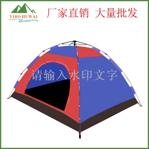 The new 8 people free of building automatic outdoor camping tent tent second open camping tent Yibo