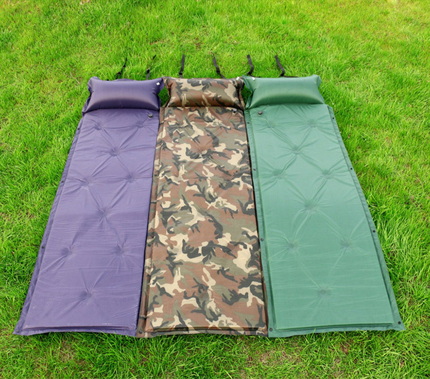 Automatic Inflatable Cushion Manufacturers Can Splice Outdoor Extra-Large Thickened Moisture-Proof Tent Mat Travel Camping Camping Mat Automatic Inflatable Cushion Manufacturers Can Splice Outdoor Extra-Large Thickened Moisture-Proof Tent Mat Travel Camping Camping Mat